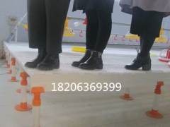 养鸡用塑料漏粪板两高一低种鸡漏粪板铺鸡舍用的塑料漏粪板图2