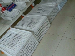 加高加厚塑料鹅笼长方形运输鹅筐塑料周转鹅筐图3