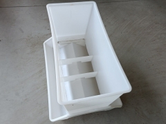 商品鸭料箱 大鹅吃料槽 防撒料鸭用吃食槽 鹅喂料器图1