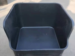 有底鸭产蛋箱塑料鸭蛋窝规格型号黑色塑料鸭窝提高鸭下蛋率图3